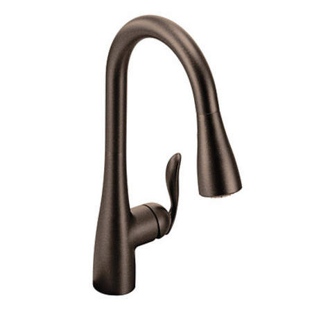 Moen One-Handle Pulldown Kitchen Faucet Oil Rubbed Bronze 7594ORB
